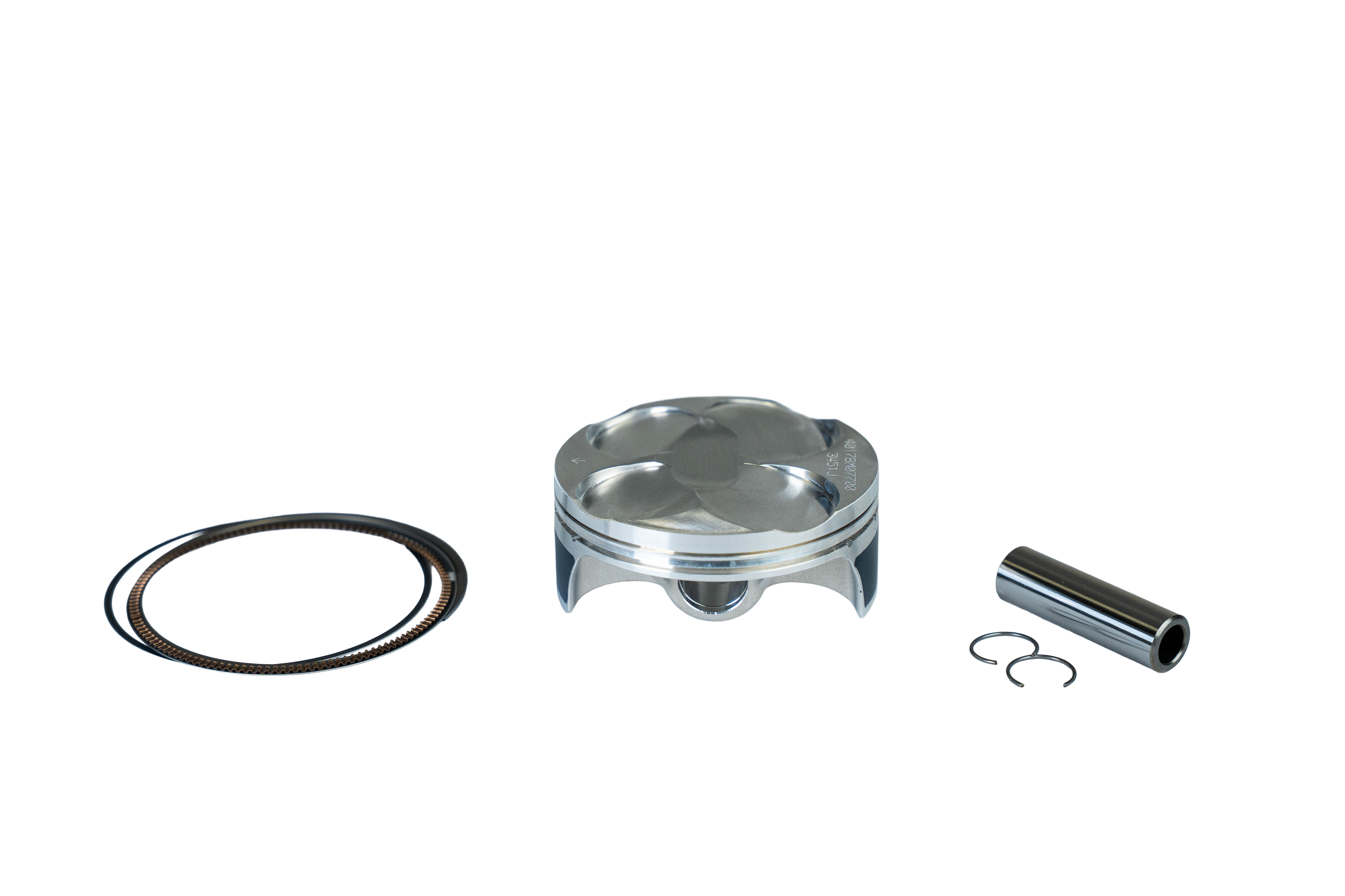 Pistone WISECO Ø77,00mm - Alta compressione 14,5:1 - Skirt coated - KX 250 F 17-19
