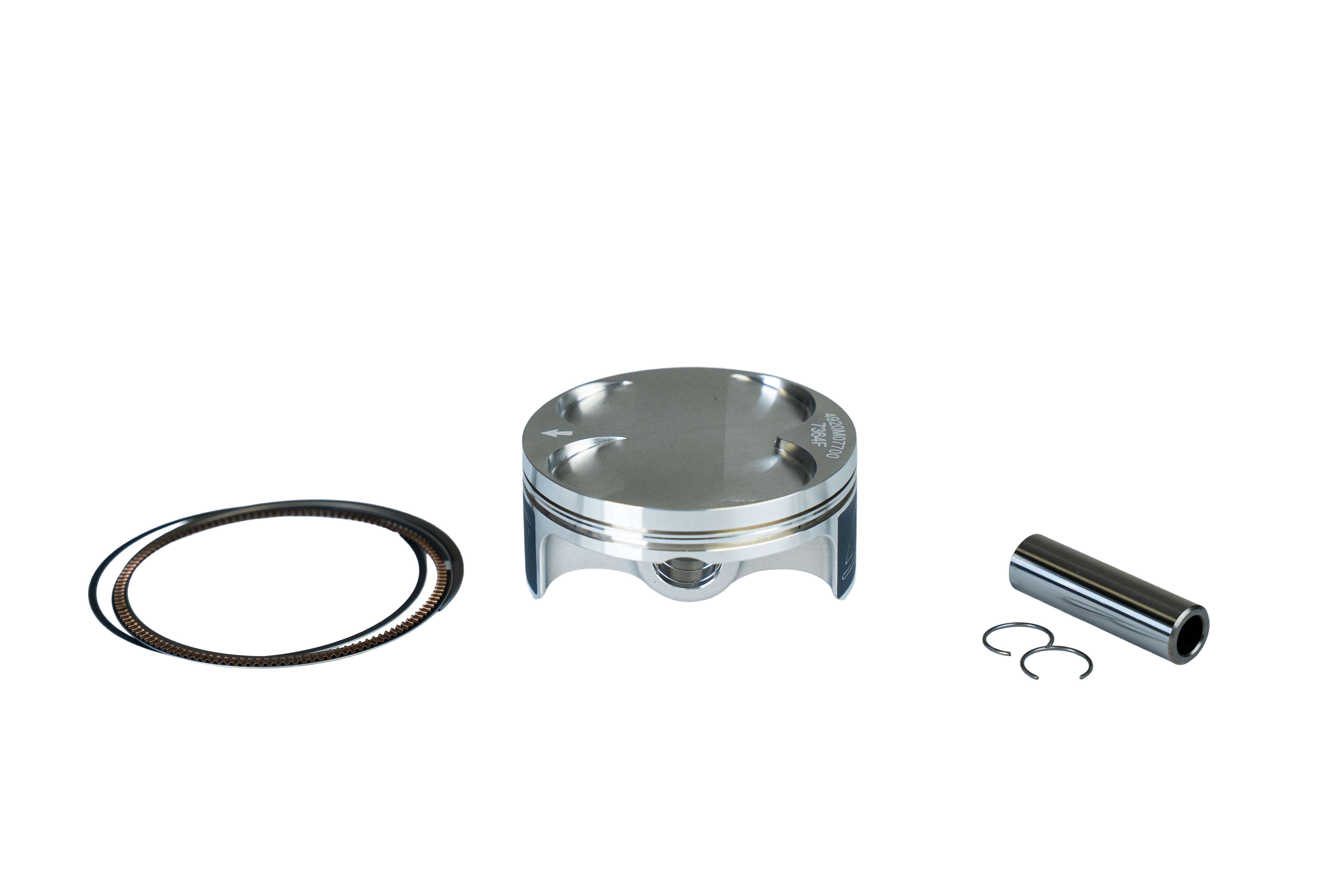 Pistone WISECO Ø76,96mm - Compressione 13,5:1 - Skirt coated - KX 250 F 07-09