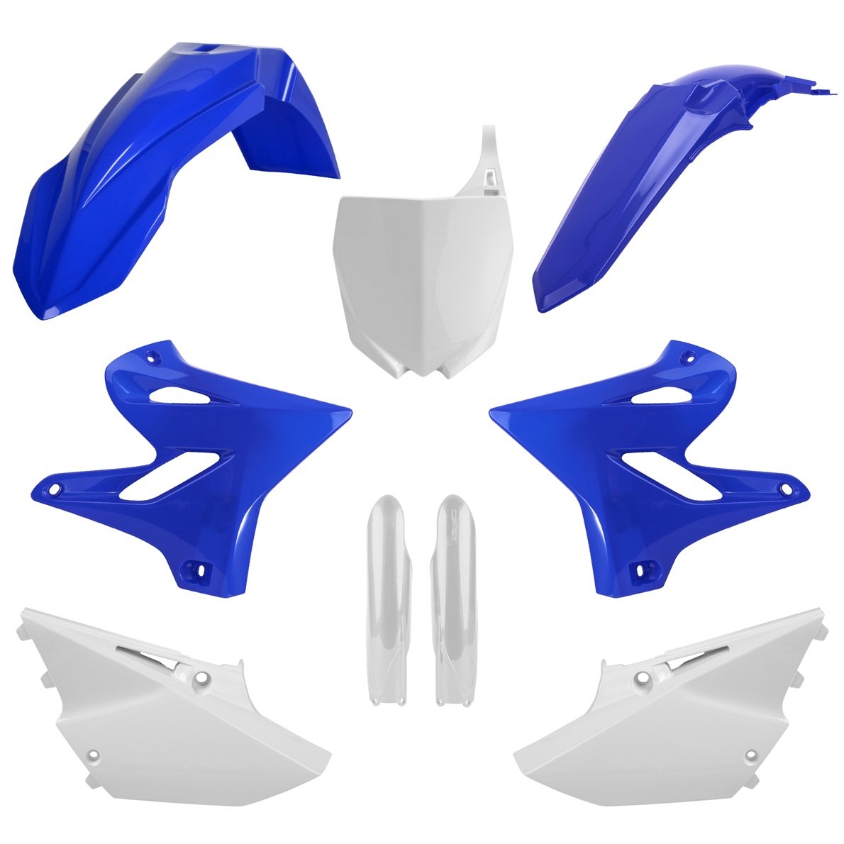 Kit plastiche YAMAHA Blu yam98/Bianco