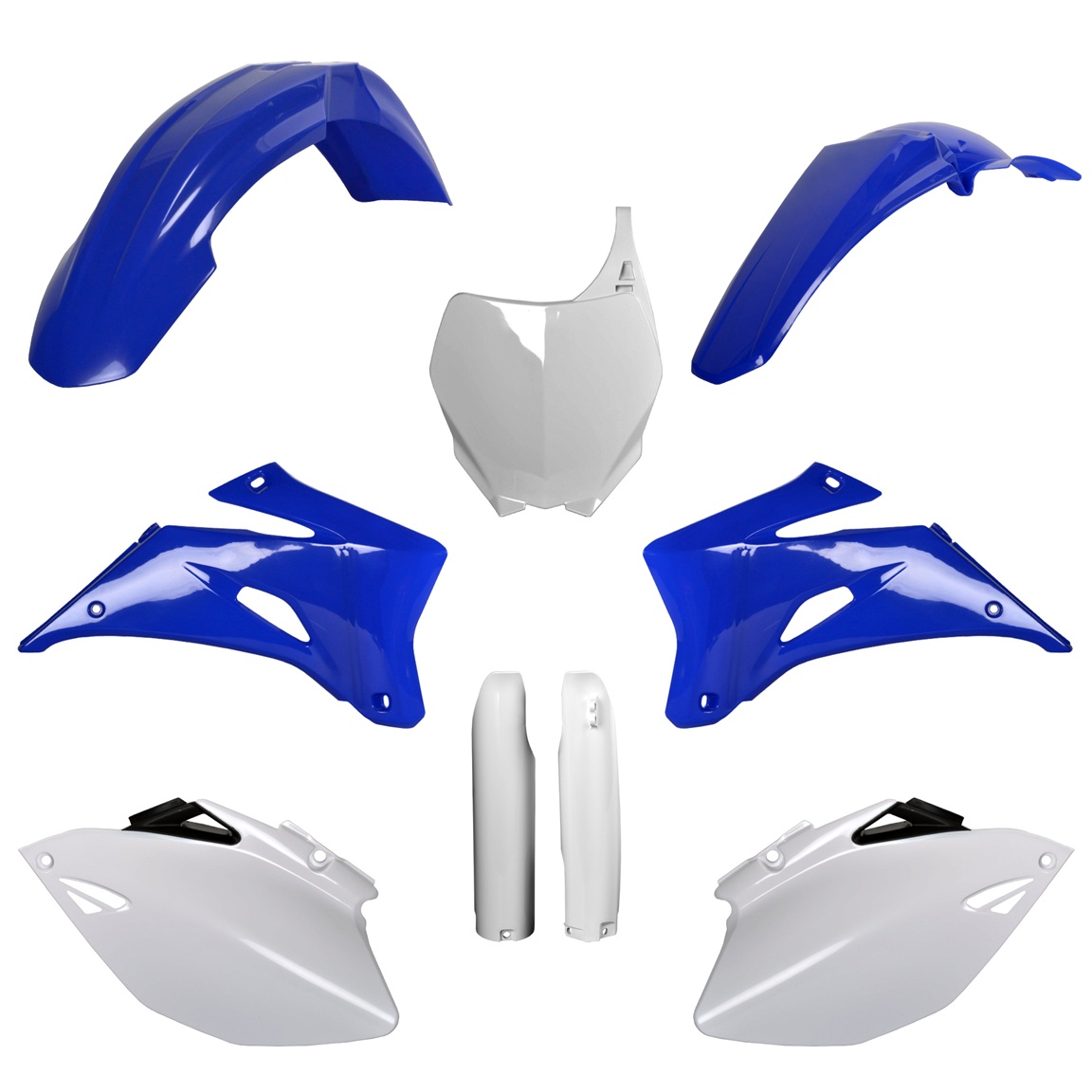 Kit plastiche YAMAHA Blu yam98/Bianco