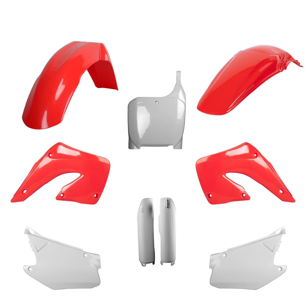 Kit plastiche HONDA Rosso cr00/Bianco