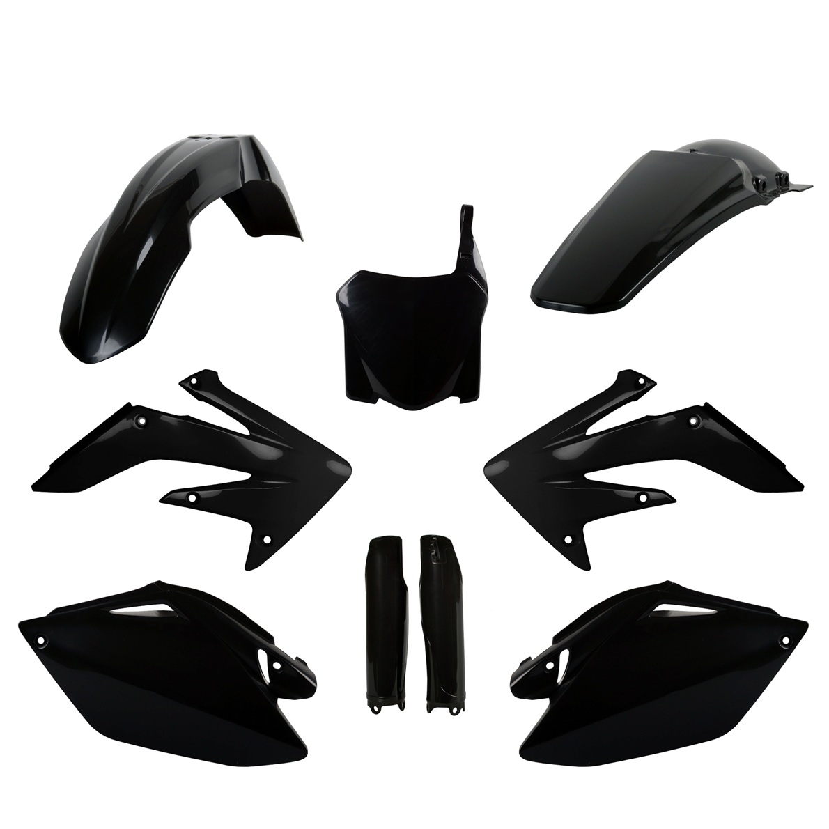 Kit plastiche HONDA Nero