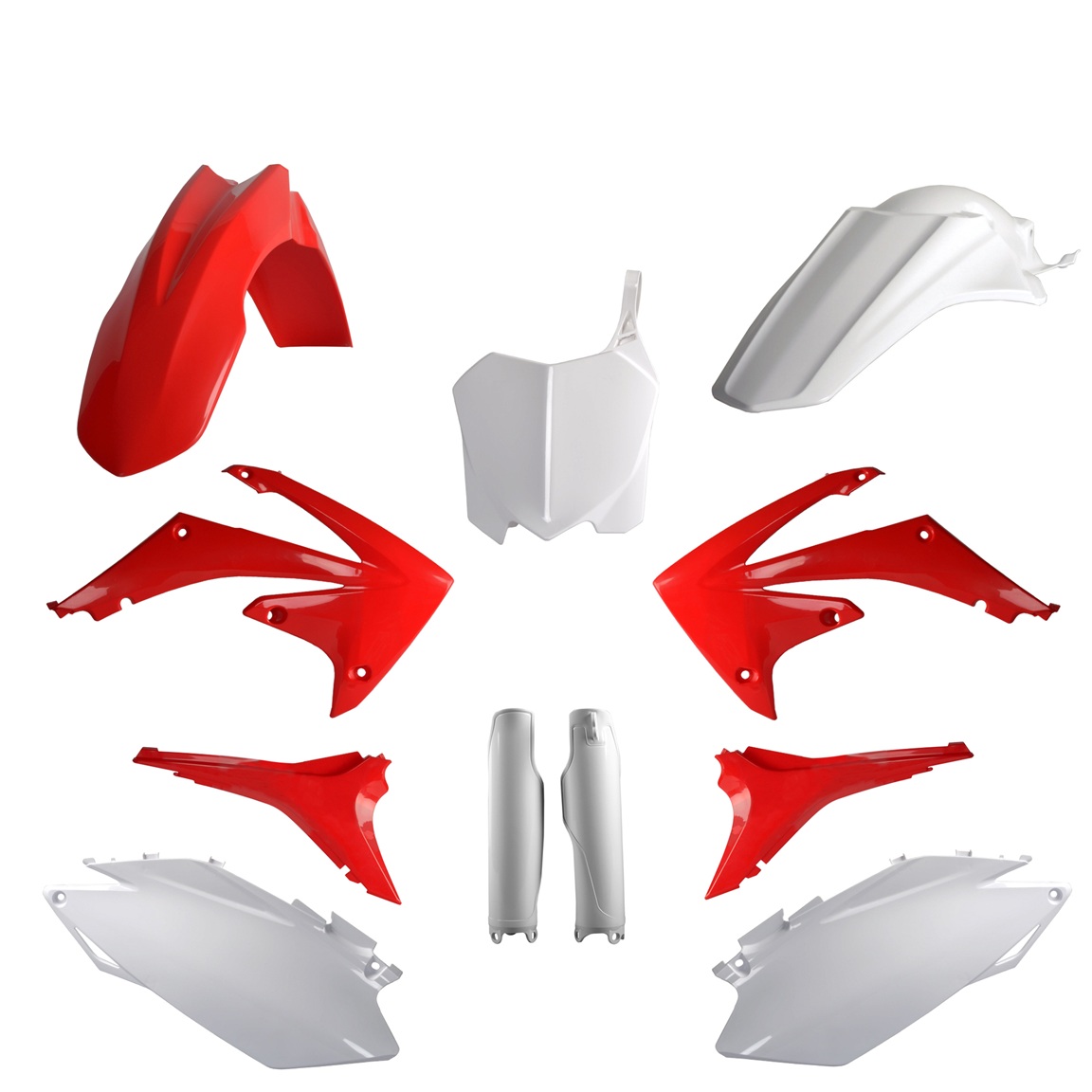 Kit plastiche HONDA Rosso cr04/Bianco