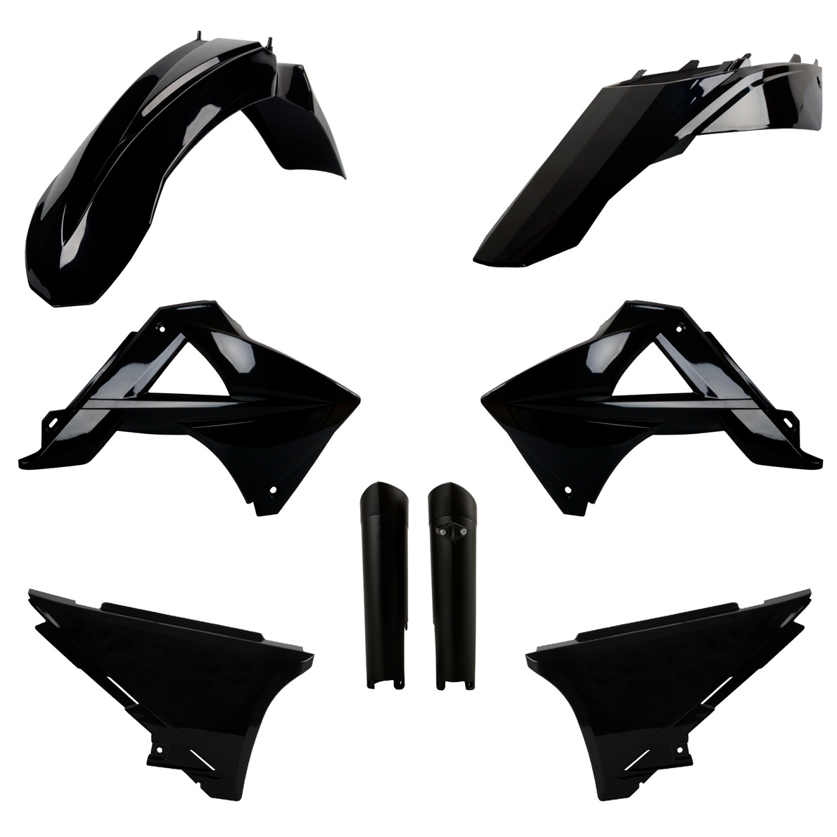 Kit plastiche GAS GAS Nero