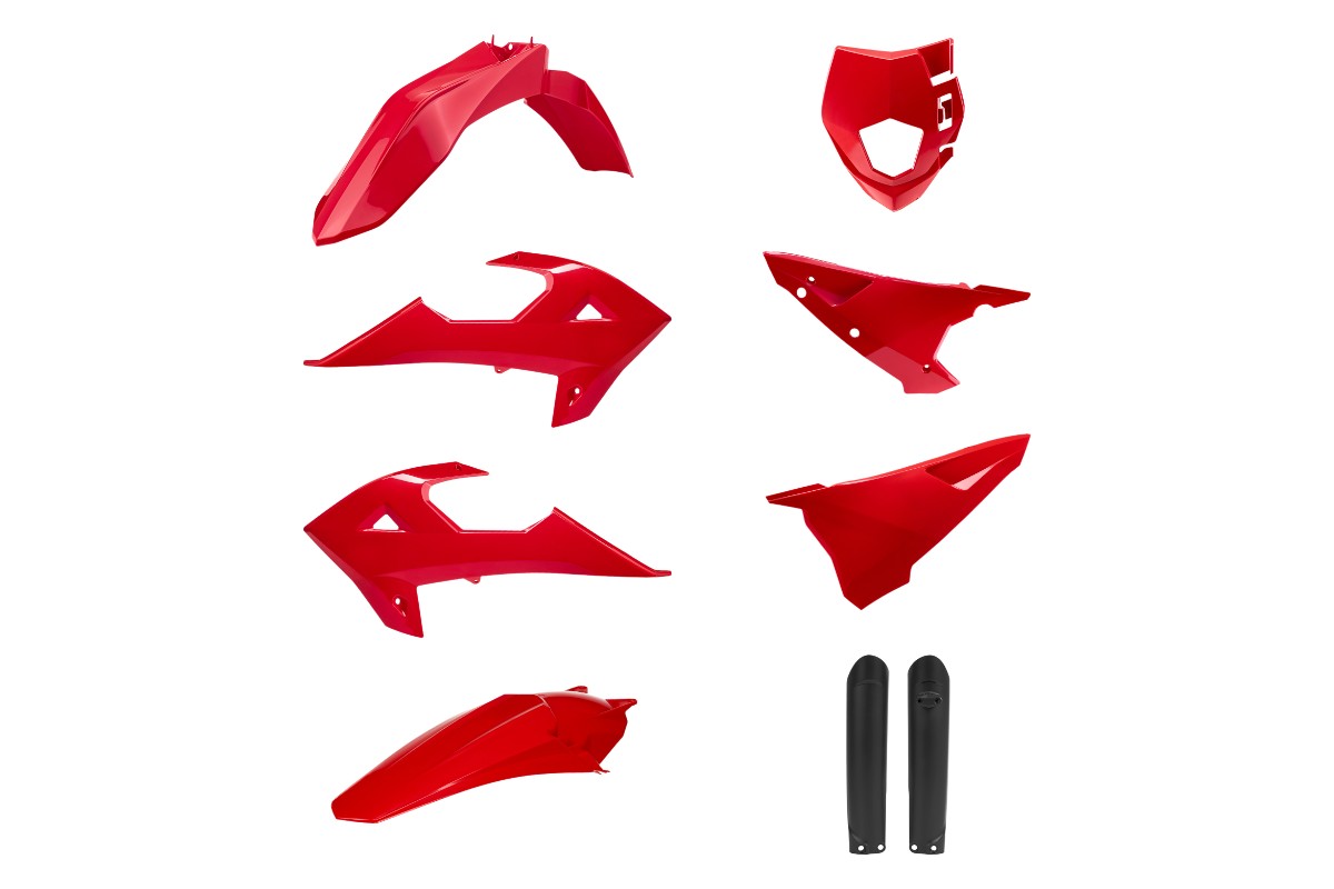 Kit plastiche GASGAS RIEJU Rosso/Nero
