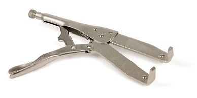 Pinza regolabile per bloccaggio mozzetti frizione