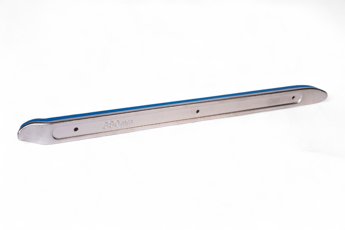 Levagomma in acciaio forgiato con un lato rivestito in plastica - Lunghezza 380mm