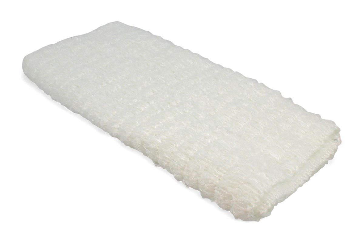 Pezza compressa di tessuto bianco espanso 900x500x6mm