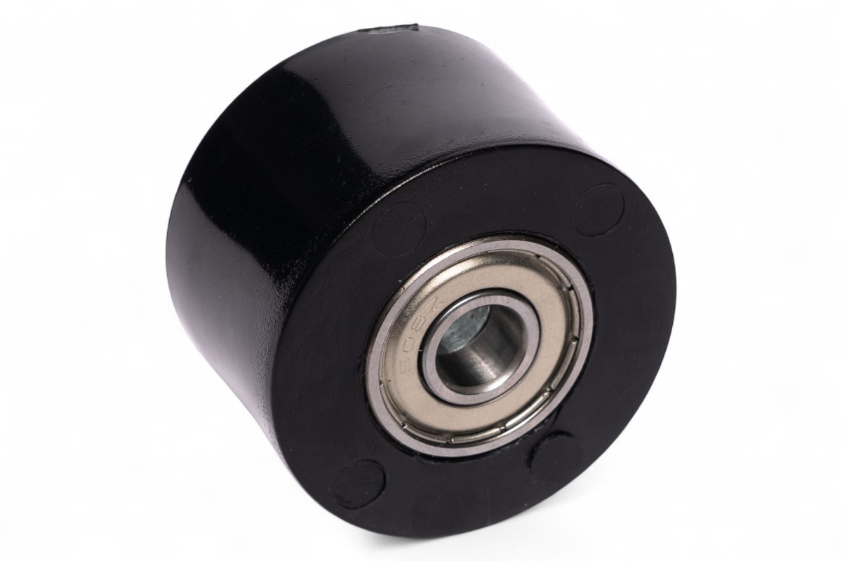 Rullino catena universale - ø esterno 39mm, ø attacco 8mm, larghezza 24,5mm