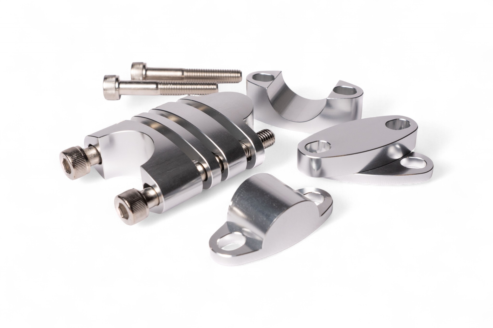 Kit spessori in alluminio per rialzare manubri da ø 28,6mm