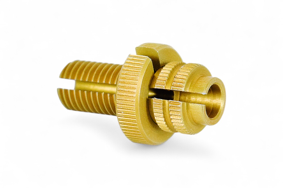 Registro per comando gas M10 in alluminio DOMINO