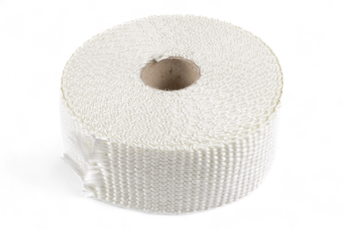 Rotolo benda isolante bianca - lunghezza 7,5m, spessore 15mm,  larghezza 50mm