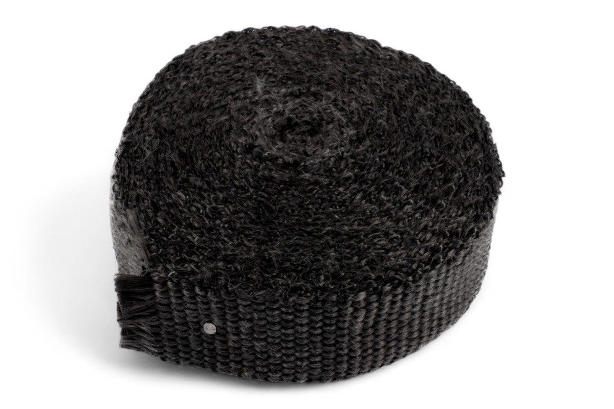 Rotolo benda isolante nera - lunghezza 7.5m, spessore 15mm,  larghezza 50mm