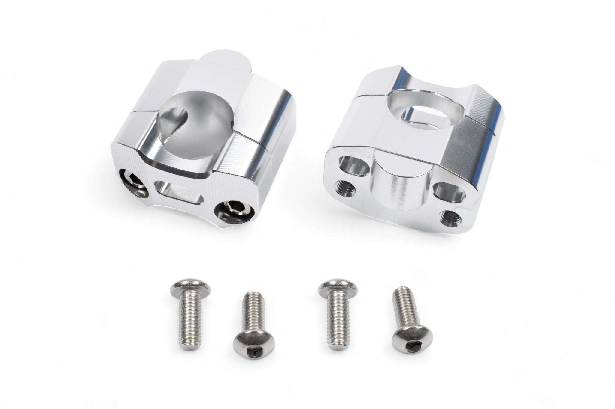 Adattatori rialzati da 25mm per passare da manubrio ø 22mm a ø 28,6mm