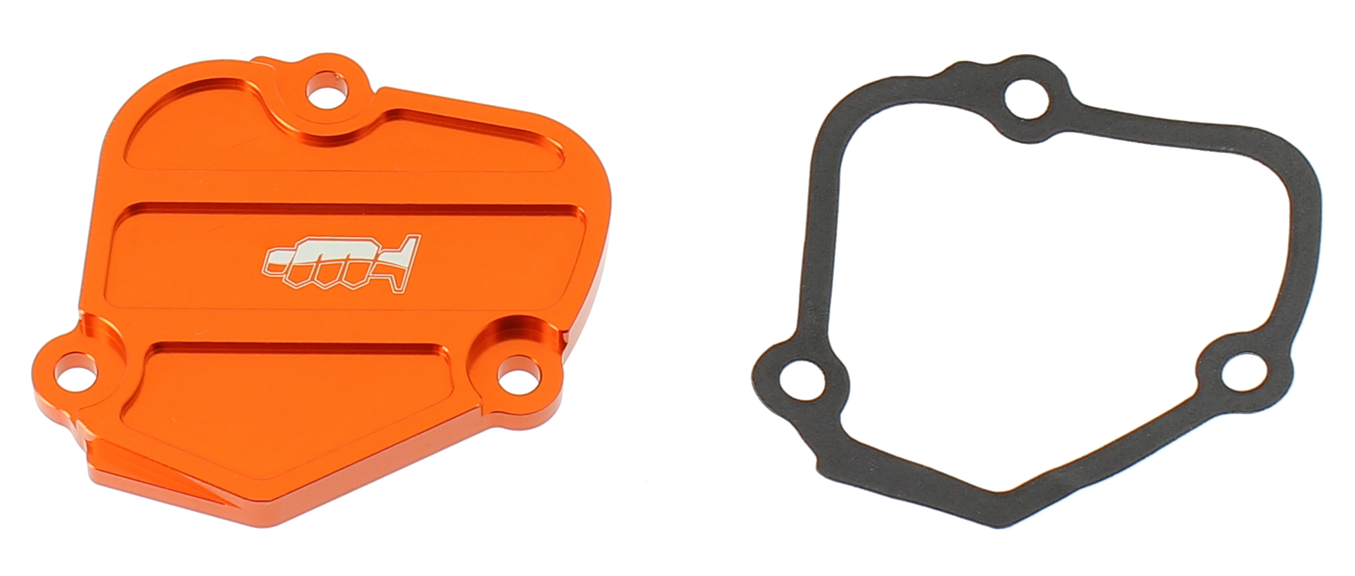 Coperchio valvola di scarico lato sinistro - KTM - Arancione