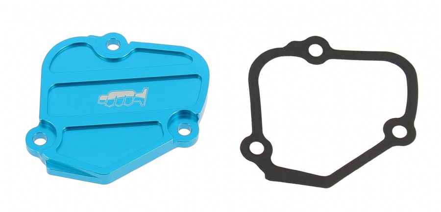 Coperchio valvola di scarico lato sinistro - HUSQVARNA - Azzurro