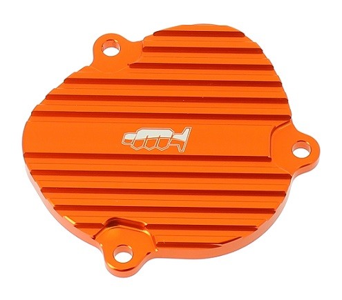 Coperchio valvola di scarico lato sinistro - KTM - Arancione