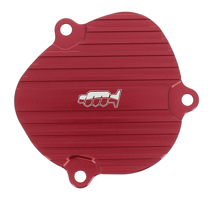 Coperchio valvola di scarico lato sinistro - GASGAS - Rosso