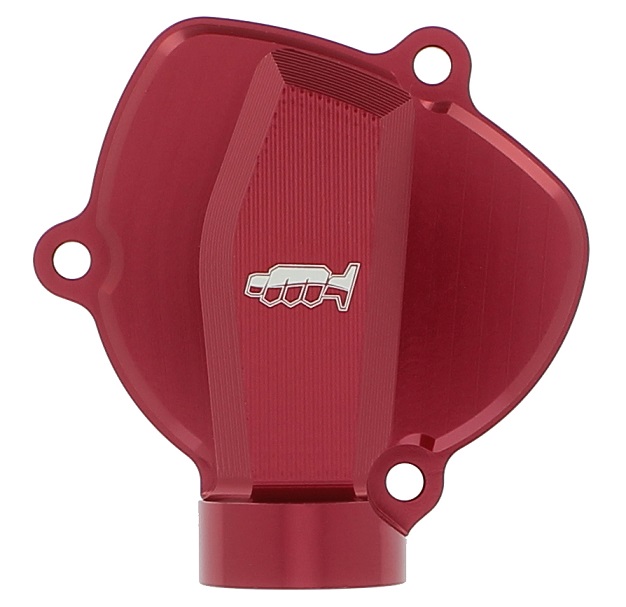 Coperchio valvola di scarico lato destro - GASGAS - Rosso