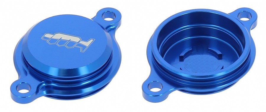 Coperchio filtro olio - FANTIC YAMAHA - Blu