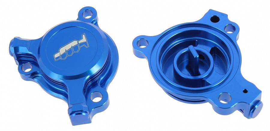 Coperchio filtro olio - YAMAHA - Blu