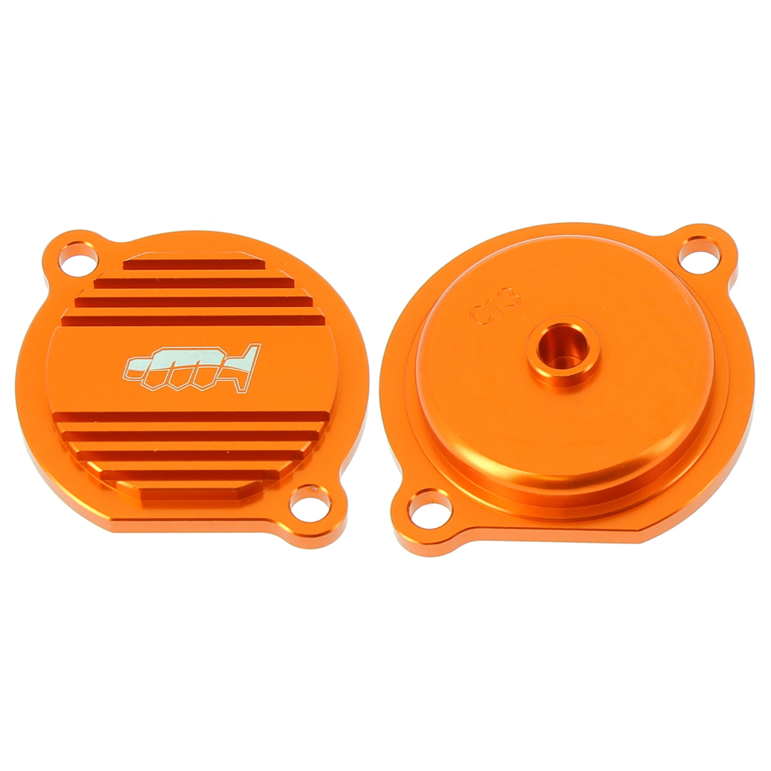 Coperchio filtro olio - KTM - Arancione