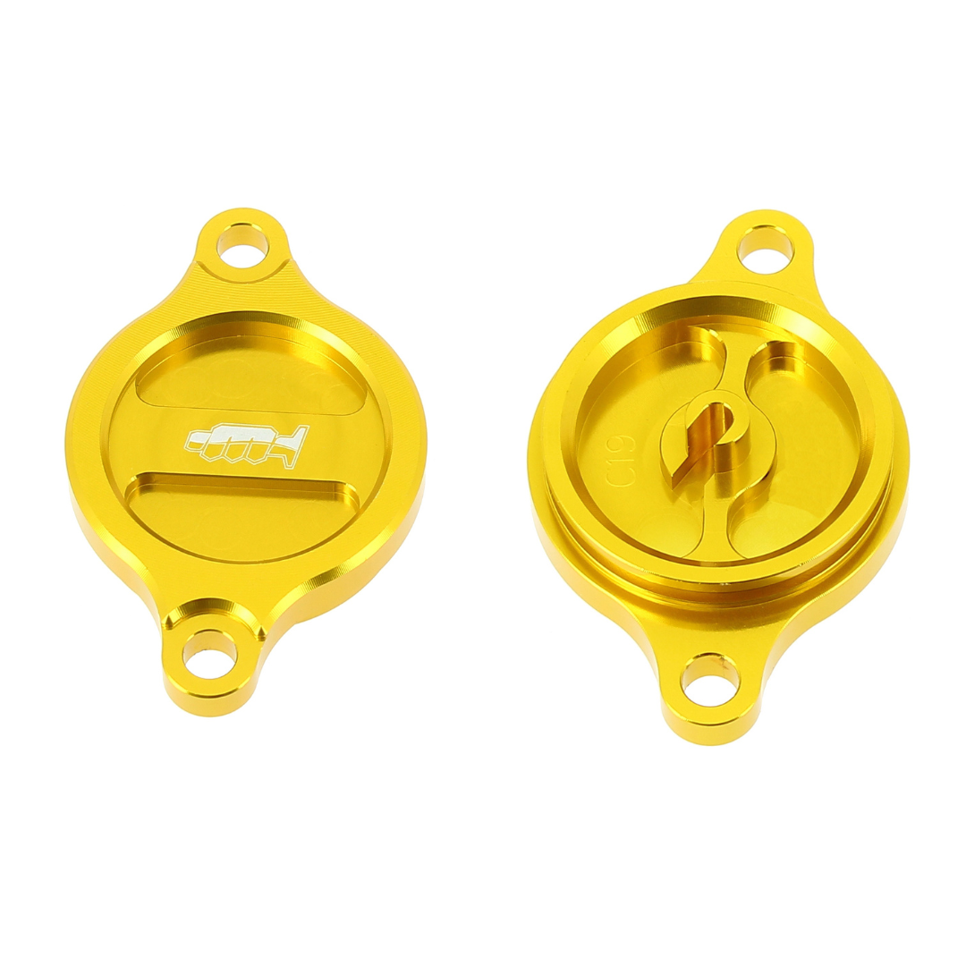 Coperchio filtro olio - SUZUKI - Giallo