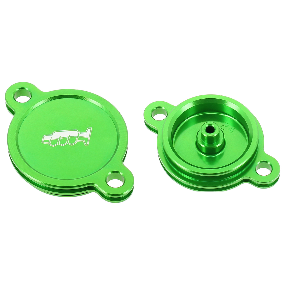 Coperchio filtro olio - KAWASAKI - Verde