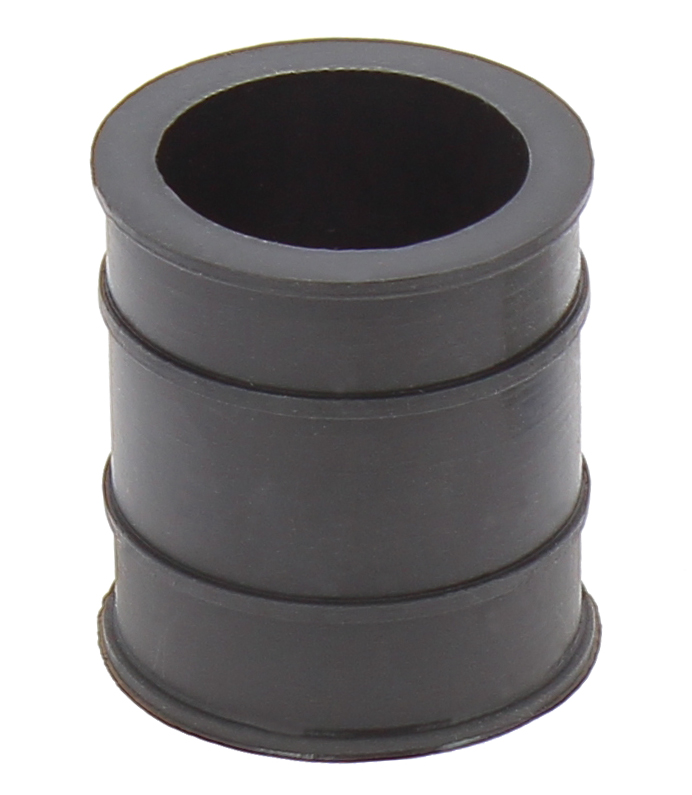 Manicotto silenziatore in gomma nero - ø interno 30mm, lunghezza 40mm