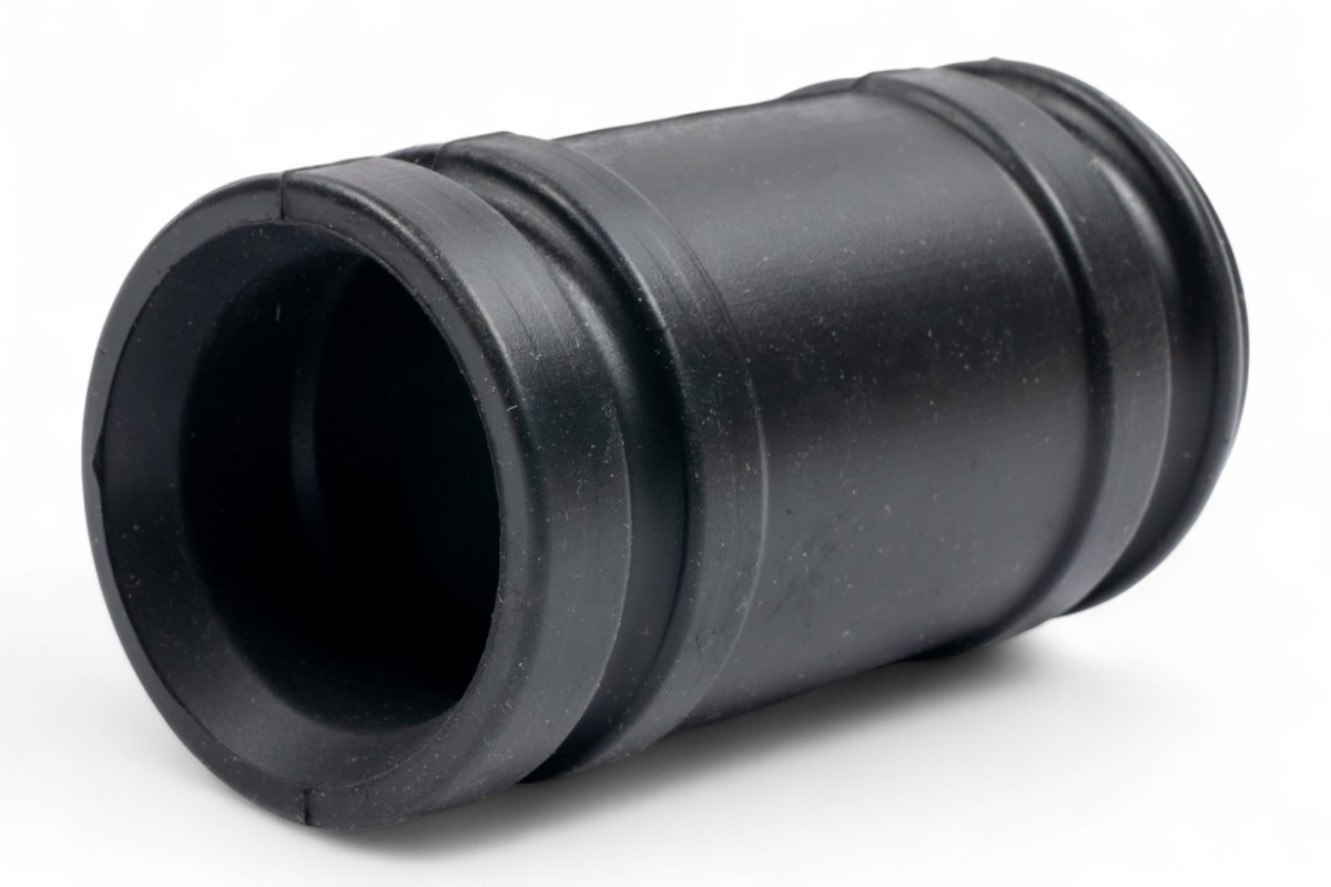 Manicotto silenziatore in gomma nero - ø interno 29mm, lunghezza 70mm