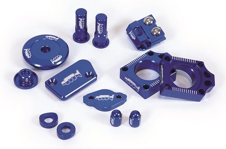 Kit particolari in alluminio - YZ 450 F 10-13 - Blu