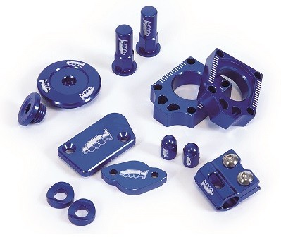 Kit particolari in alluminio - YZ 250 F 09-13 - Blu