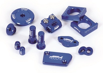 Kit particolari in alluminio - YAMAHA - Blu