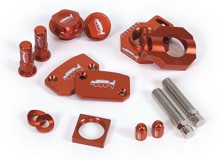 Kit particolari in alluminio - KTM - Arancione