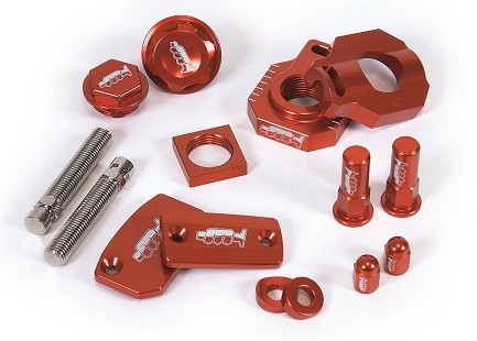 Kit particolari in alluminio - KTM - Arancione