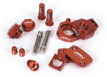 Kit particolari in alluminio - KTM - Arancione