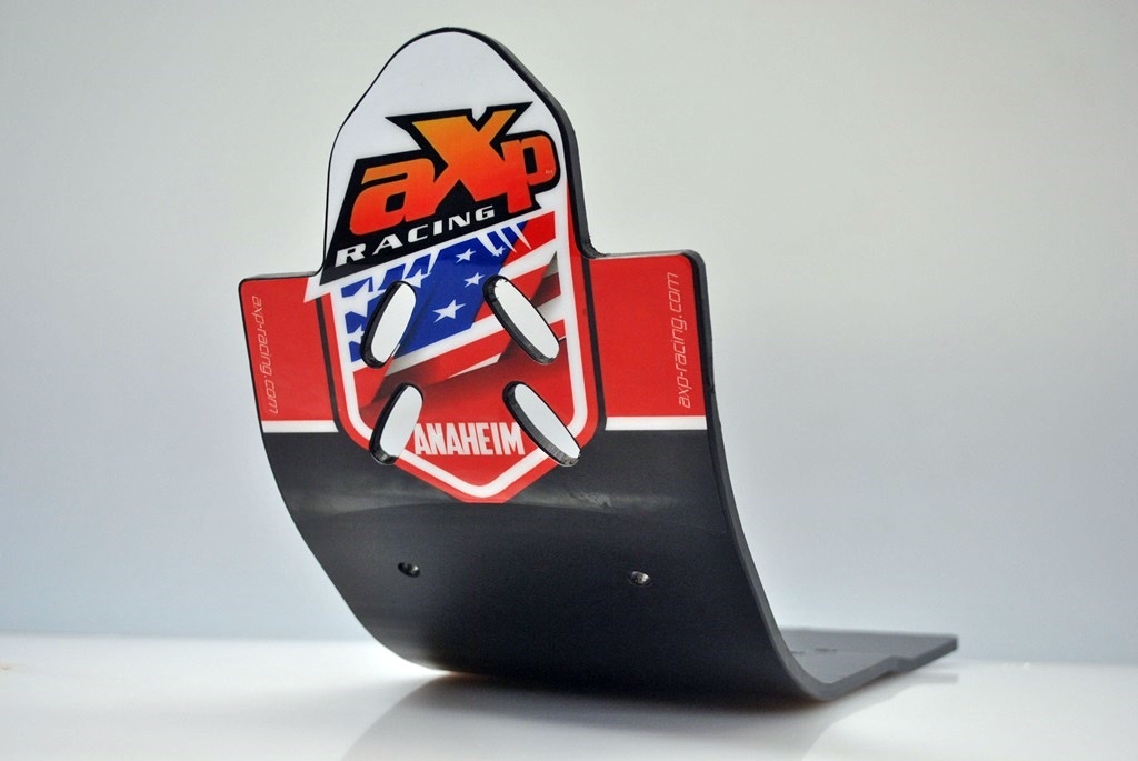 Slitta paratelaio AXP cross 6mm - CRF 250 R 13-17 - Nero