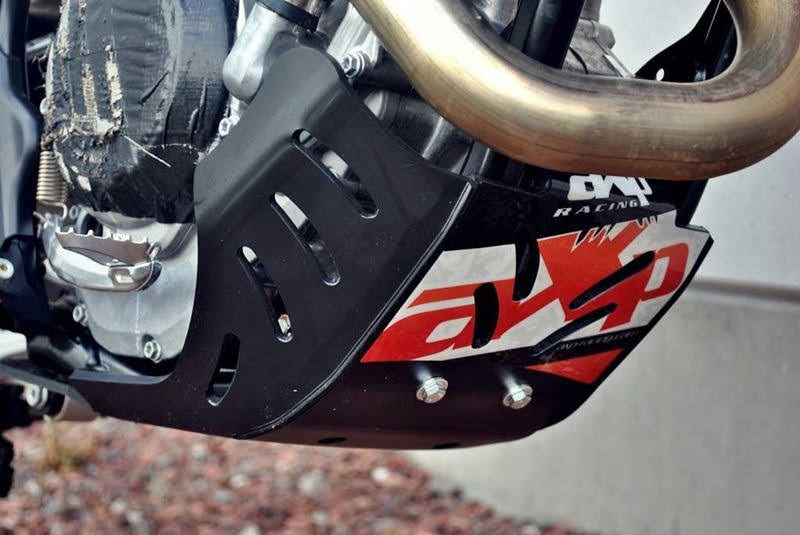 Paramotore AXP 6mm - KTM 250/350 SXF 16-18 - Nero