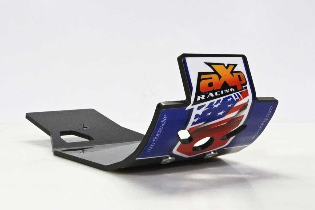 Slitta paratelaio AXP cross 6mm - YZ 250/450 F - Nero