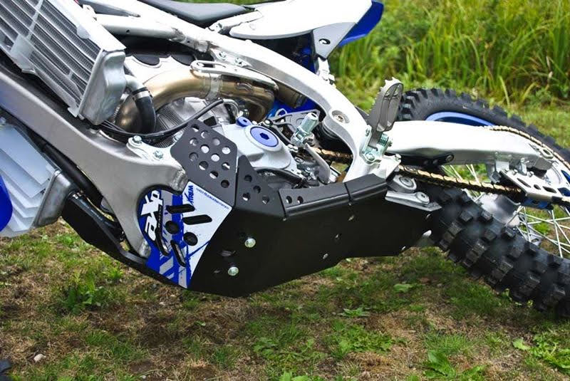 Paramotore AXP XTREM 8mm - FANTIC YAMAHA - Nero