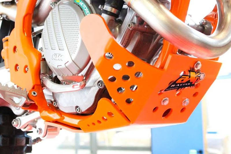 Paramotore AXP 6mm - KTM 250/350 SXF 16-18 - Arancione