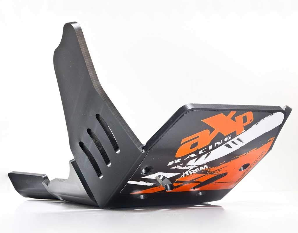Paramotore AXP XTREM 8mm - KTM 450/500 EXC F 17-23 - Nero