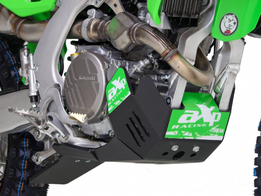 Paramotore AXP XTREM 8mm - KAWASAKI KX 250 F - Nero