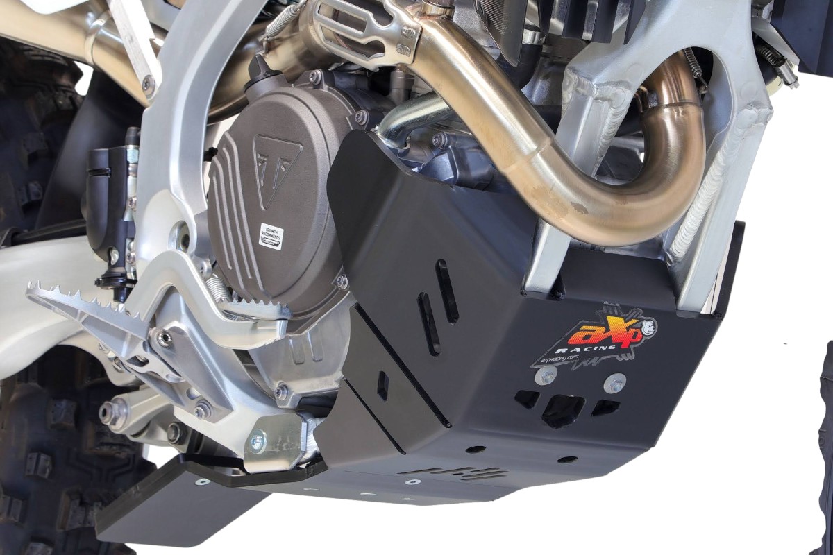 Paramotore AXP XTREM 8mm - TRIUMPH 450 E/X - Nero