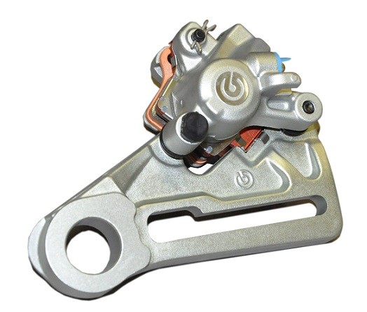Pinza freno posteriore BREMBO con staffa e pastiglie freno - ø pistoni 26mm