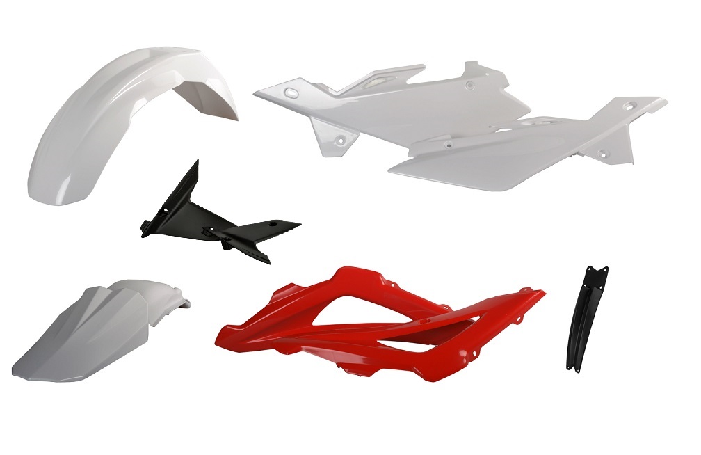 Kit plastiche HUSQVARNA Bianco/Rosso