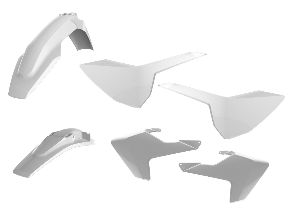 Kit plastiche HUSQVARNA Bianco