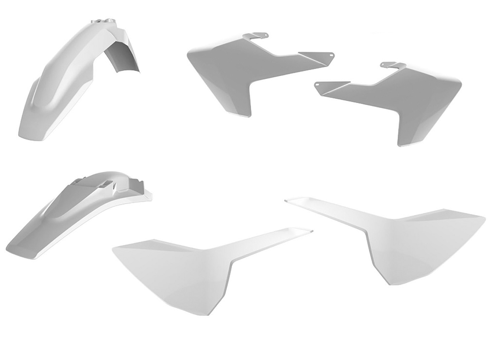 Kit plastiche HUSQVARNA Bianco