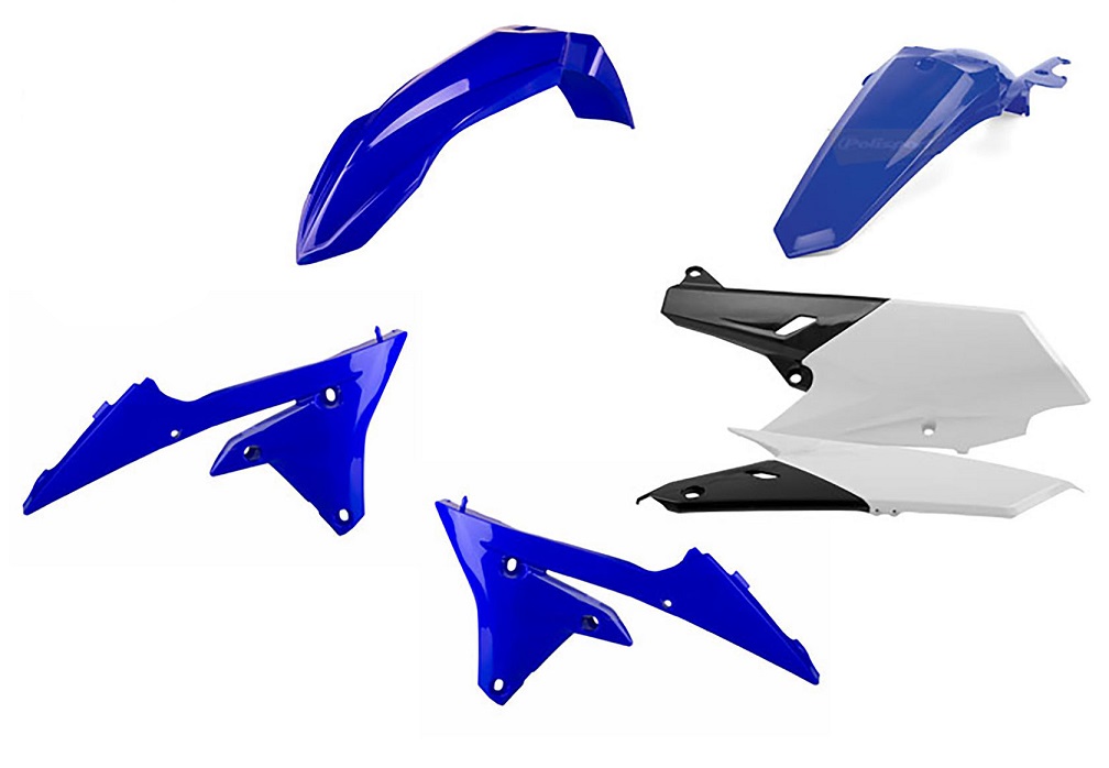 Kit plastiche YAMAHA Blu yam98/Bianco