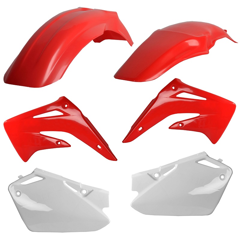 Kit plastiche HONDA Rosso cr04/Bianco